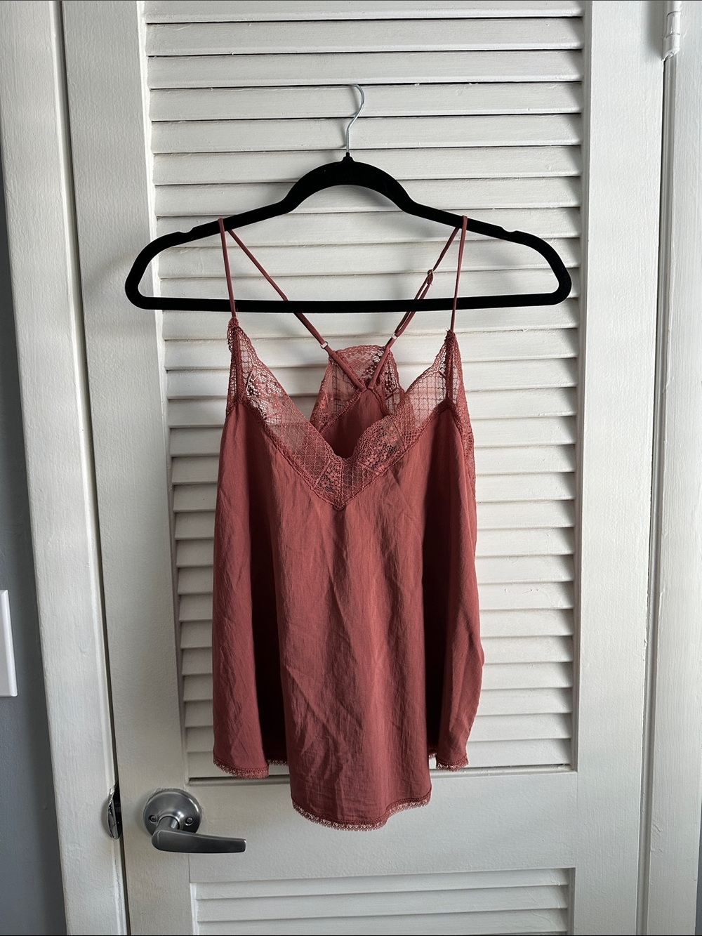 Lovestitch lace cami size small racerback